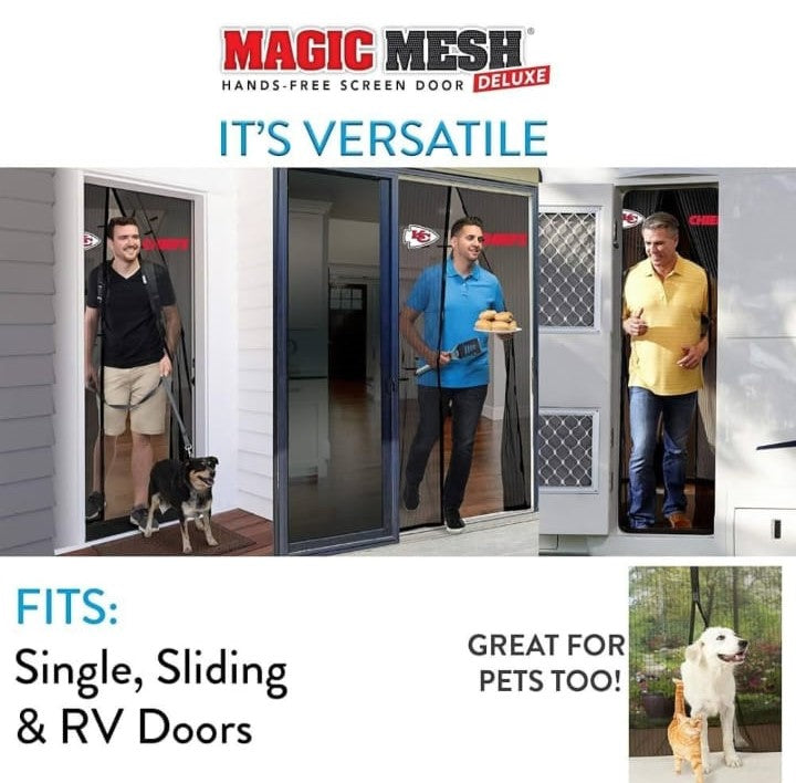 Magnetic Mosquito Door Net – Auto Closing Mesh Screen for All Door Types